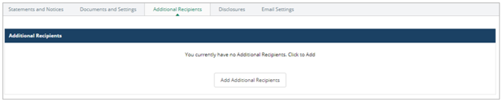 Additional Recipients
