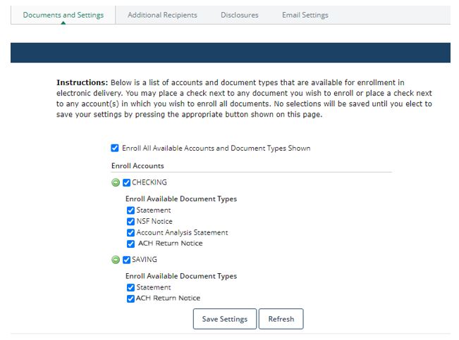 Documents and Settings